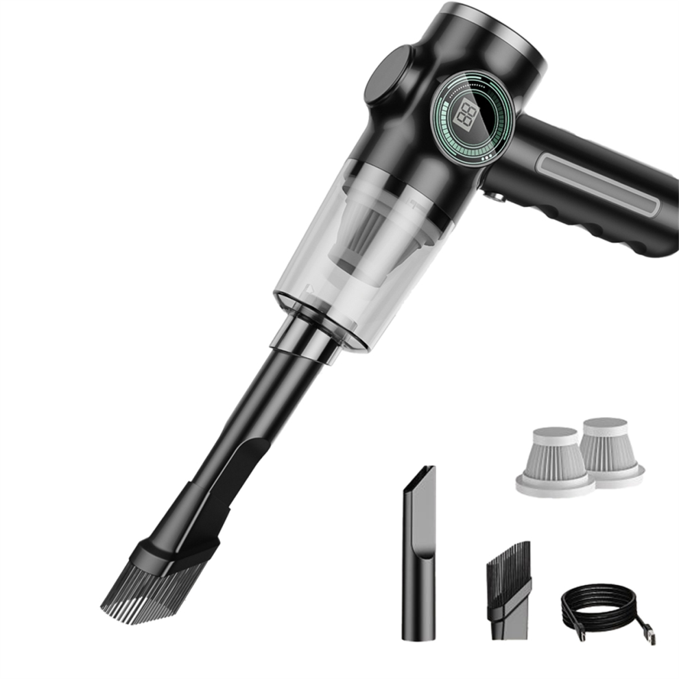 Aspiradora InaláMbrica 5 En 1 Para Coche Y Hogar, Color Negro-image