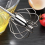 12inch Stainless Steel Semi-Automatic Whisk, Navy blue 4
