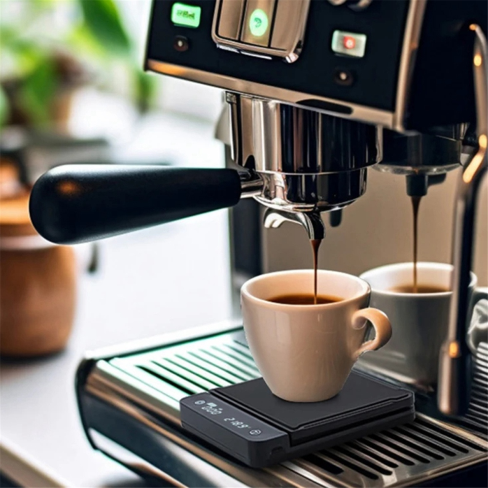 Bilancia Da Caffè Bilancia Elettronica Tempo Di Ricarica Versamento Manuale Schermo Led