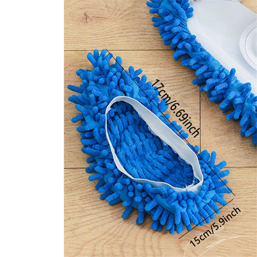 Dust Mop Slippers Foot Socks Mop Caps Multi-Function Floor Cleaning 1