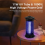 Bug Zapper Outdoor, Mosquito Zapper 2 in 1 Portable EU plug 2