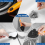 Scrub Brush for Cleaning with Long Handle, Medium Stiff Brush 5
