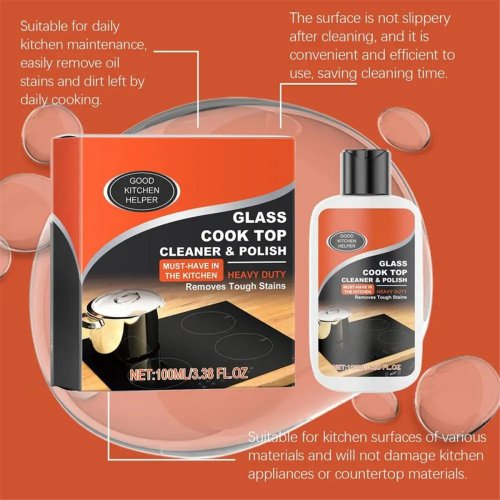 Kitchen Stove Cleaner Non-Scratch Cleaning Kit 2
