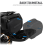 Motorcycle Suitcases Inner Bag Toolkit Side Case Set for 5