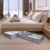 50L Under Bed Storage Box with Lid, Foldable Linen Storage Box 5