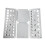 Kunststoff-Kleiderfaltbrett Home Storage Tool Grau 1