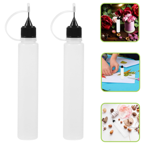 10Pcs Needle Glue Squeeze Bottle Precision Tip Applicator 2