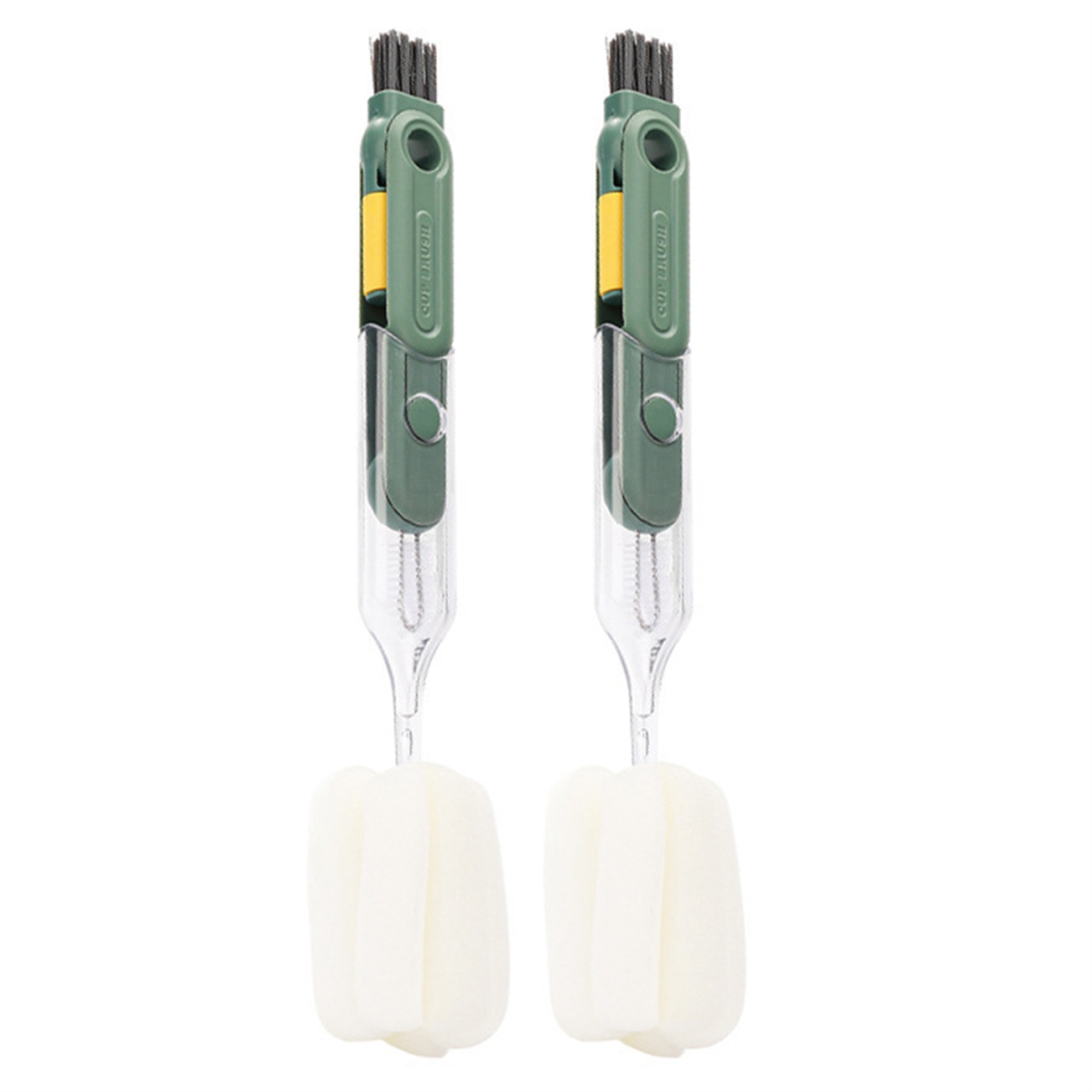 Use multi-function cup brush five-in-one sponge cup brush Green-image-OPC-PHSWCY9-NEW