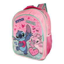 Disney Stitch Premium Backpack Girl Kid Children School Pink