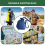Foldable Grocery Bags Reusable Waterproof with Hook Machine Washable 5
