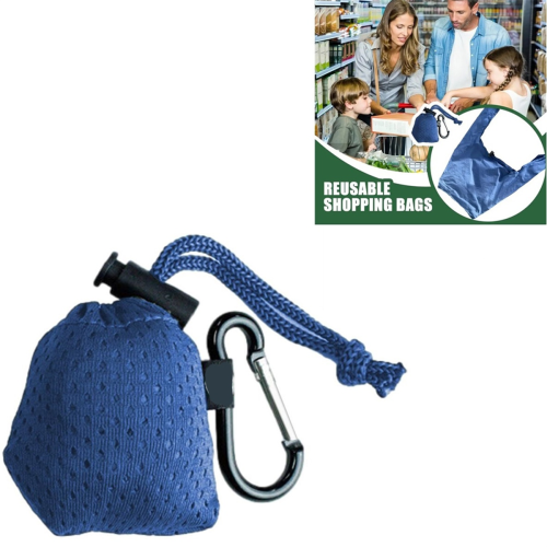 Foldable Grocery Bags Reusable Waterproof with Hook Machine Washable 1