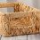 Wicker Storage Basket Water Hyacinth Basket, Storage Basket 6