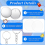 Button Making Keychain Supplies Metal Button Badge Set 4