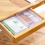 3 Stück A4-Format-Organizer, Buch-Organizer, Büro-Dateibox, transparent, L 6
