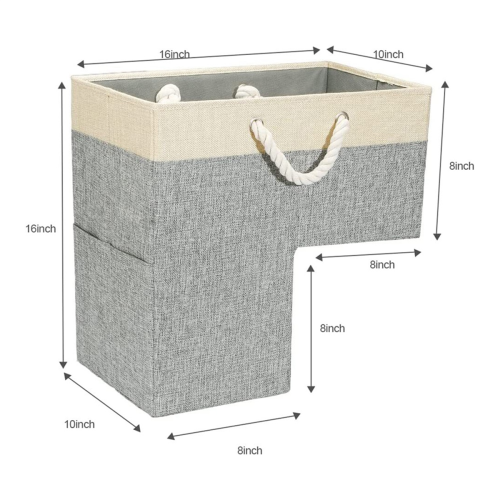 Stair Basket,Foldable Staircase Basket, Stair Baskets for Carpeted 2