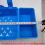 Poolside Storage Basket With Pool Cup Holder, Above Ground Pool, blue 2
