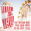 Sacchetti di carta per popcorn Sacchetti per popcorn anti-perdita per feste 6