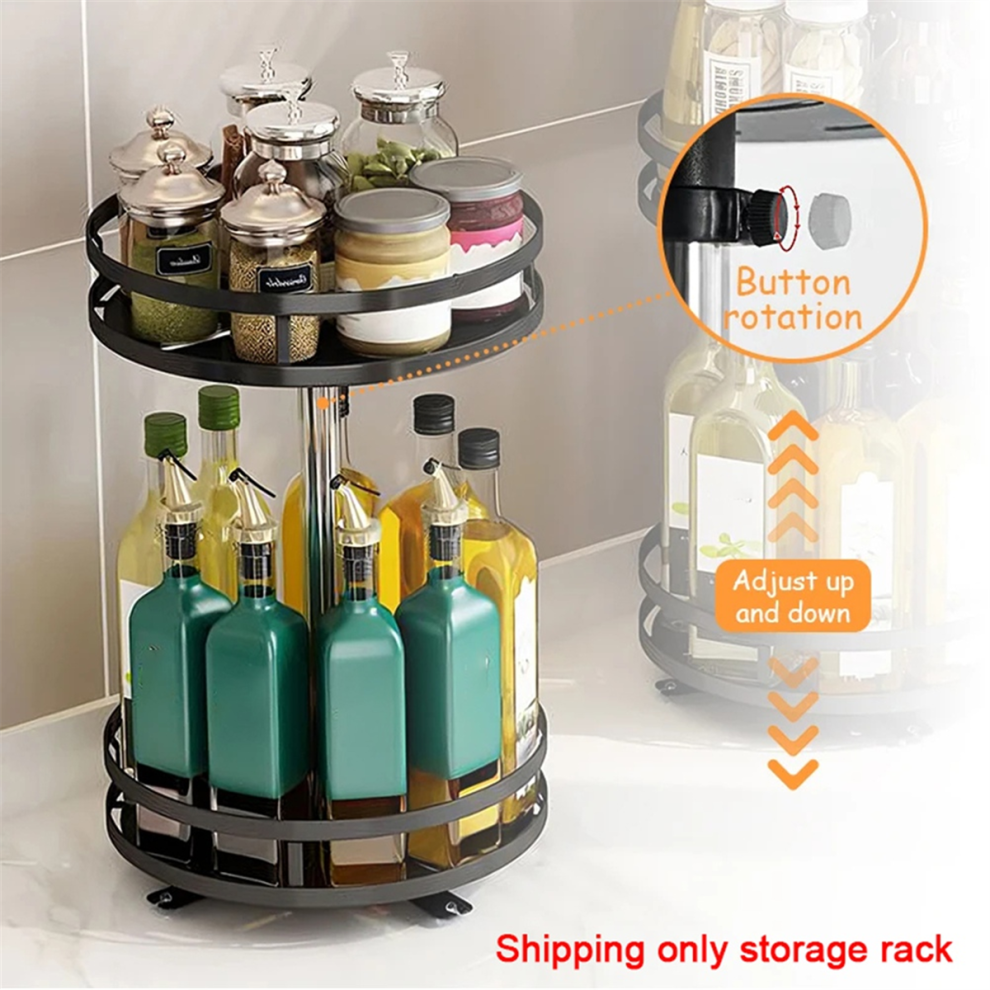 Plateau de rangement rond rotatif à 360 degrés, étanche, transparent, avec deux poignées, pour Plateau de rangement rond rotatif à 360 degrés, étanche, transparent, avec deux poignées, pour