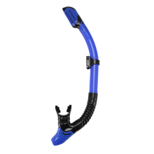 Dry Snorkel Tube Easy Breath Scuba Diving Splash Guard Top Valve B