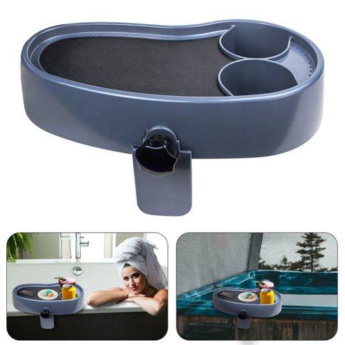 Bathtub Tray Box, Bathtub Tray Table, Fits Most Bathtubs 2