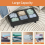 Under-Bed Locker Storage Box with Wheels Bed Bottom Storage Box 6