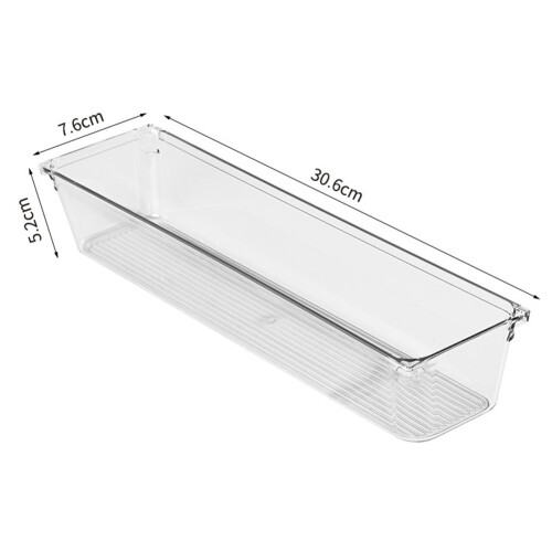 Desk Storage Tray Plastic Organizer Tray 2
