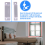 Magnetic Sensor Home Door Window Entry Warning Alarm Switch 4