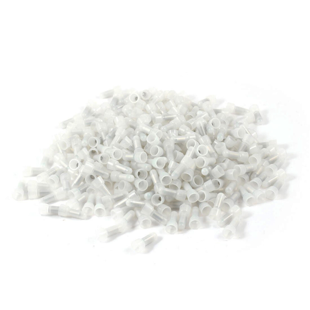 300 Pcs Ce-1 Closed End Wire Connectors 22-18 Gauge Crimp Caps White 4851886195443