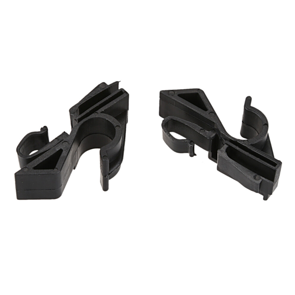 For Grande Punto Rear Parcel Shelf Clip Pair Genuine X2 71719952 Black 4851886194880