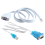 Καλώδιο δικτύου RJ45 Σειριακό καλώδιο Rj45 σε DB9 και RS232 σε USB (2 σε 1) 2