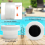 Distributeur de chlore pour piscine avec éclairage solaire 4