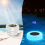 Distributeur de chlore pour piscine avec éclairage solaire 3