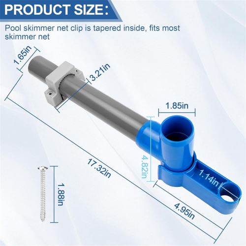 Above Ground Pool Skimmer Catcher Bracket Kit 1
