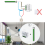 Interruttore per tapparelle elettriche Tuya Smart Life Blind Curtain Switch, 2RC 5