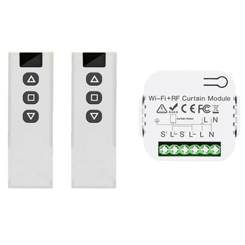 Interruttore per tapparelle elettriche Tuya Smart Life Blind Curtain Switch, 2RC