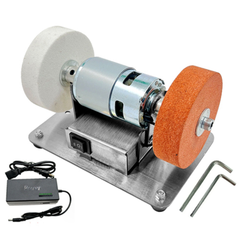 EU-stekker, 100W dubbele slijpmachine, slijpmotor, mini grof