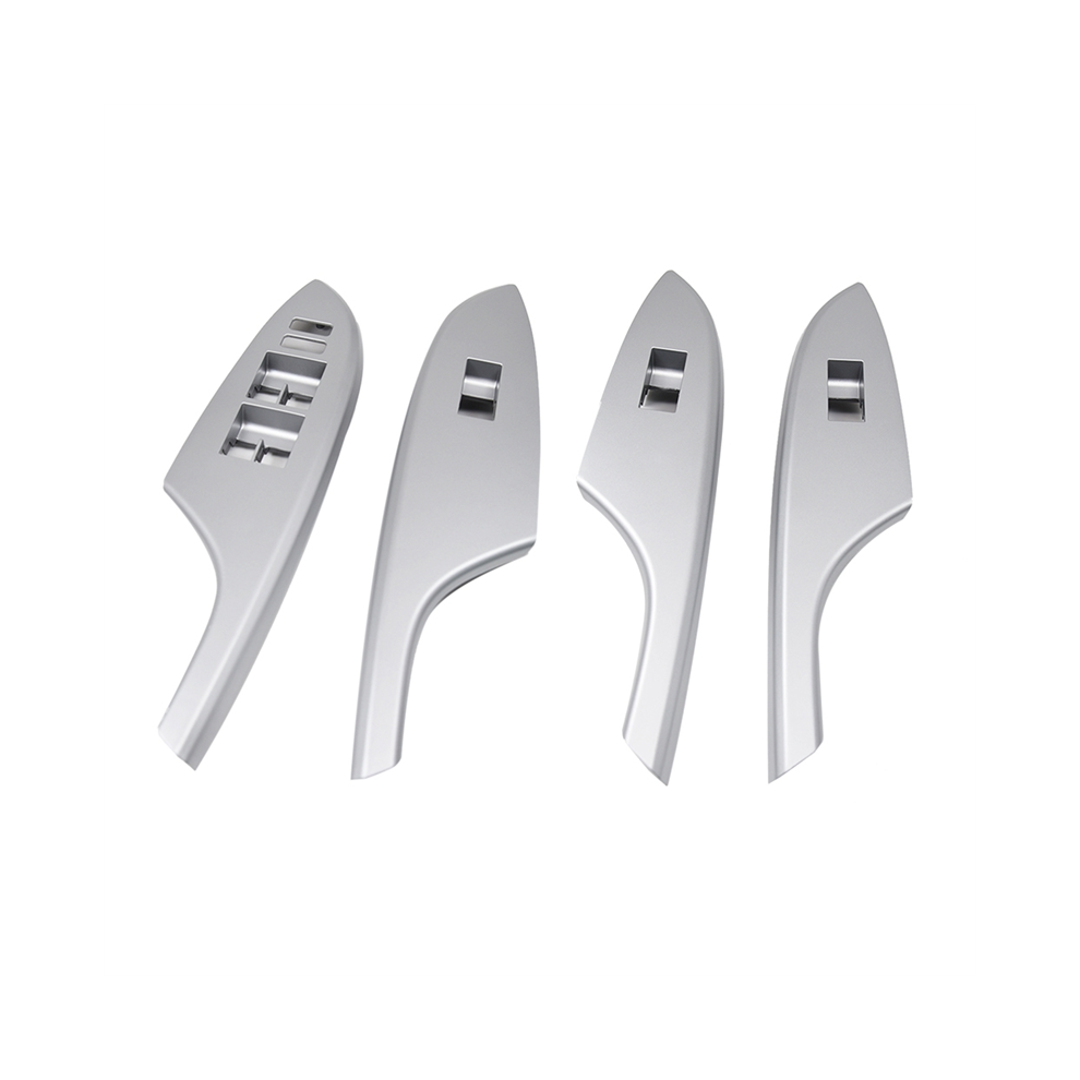 4 Pezzi Di Cornice Per Interruttore Finestrino Portiera Auto Per Modelli 2009-2013