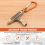 Skin Tuning Key Hook Drum Kit Wrench Tool for Percussion Tuning Tool 5