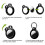 4Pack PC + plastic Case Compatible with Protective Cover for AirTags Case 4