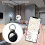 4Pack PC + plastic Case Compatible with Protective Cover for AirTags Case 6