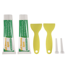 Kit de reparo de drywall com raspador, agente de reparo de parede, pacote com 2