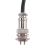 Interruptor de pedal de metal manual, cable de 1,8 metros, conector de 2 pines, linterna 5