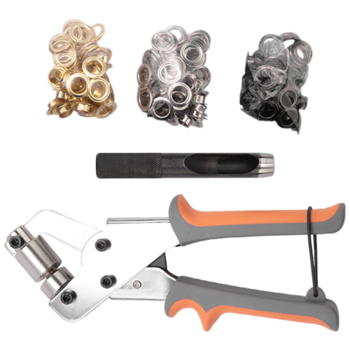 Grommet Tool Kit Manual Machine Handheld Plier Metal Grommet 2