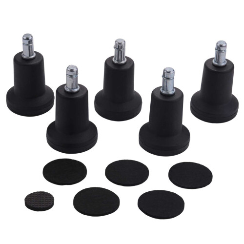 High Profile Bell Glides Replacement for Office Chair Without Wheels