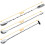3 Pcs Extra Long Stainless Steel Mixing Spoons Spiral Pattern Bar 6