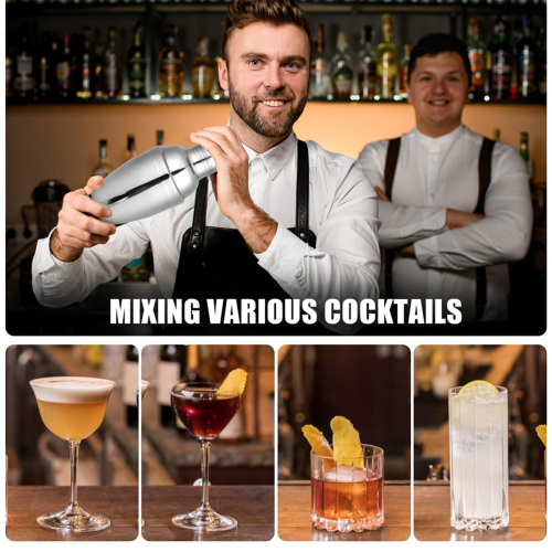 stk. mini cocktailshaker, drinkshakere cocktail 1