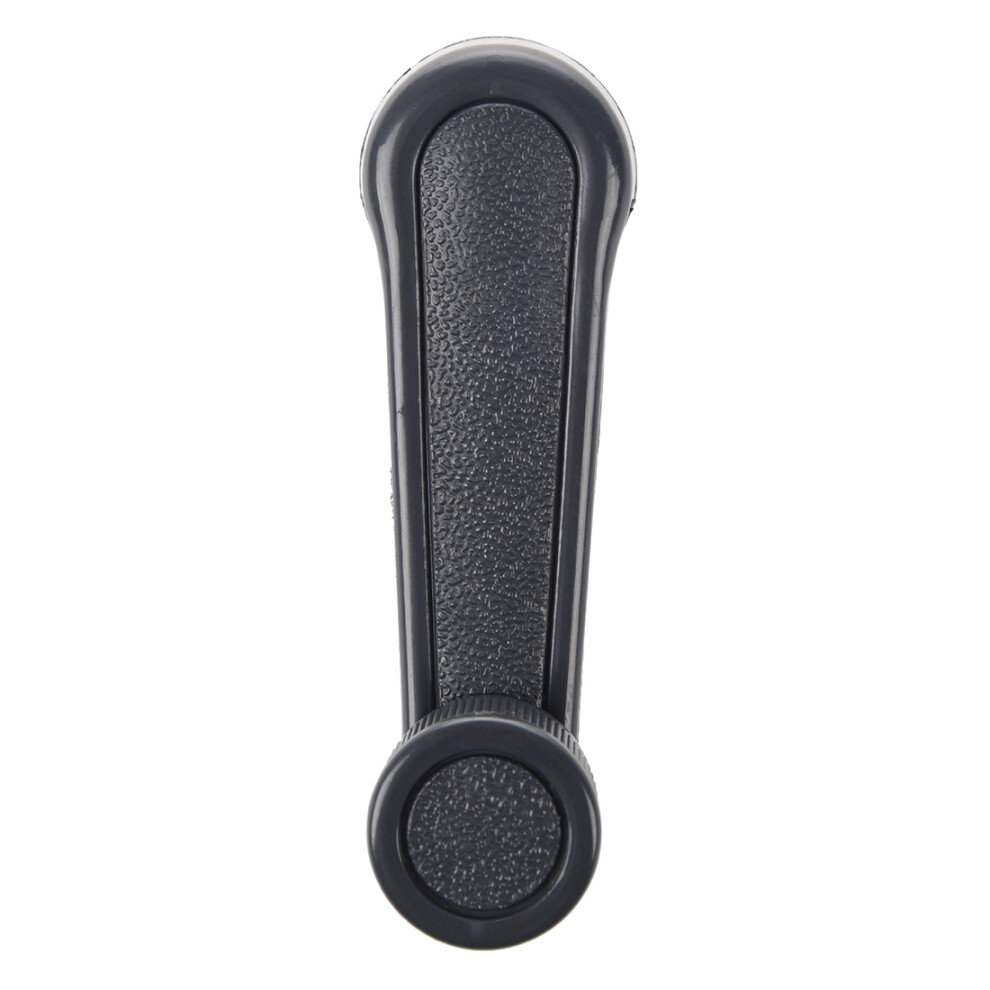 2 Pcs Plastic Universal Car Window Winder Cranks Handle Lever Gray 4851886120100
