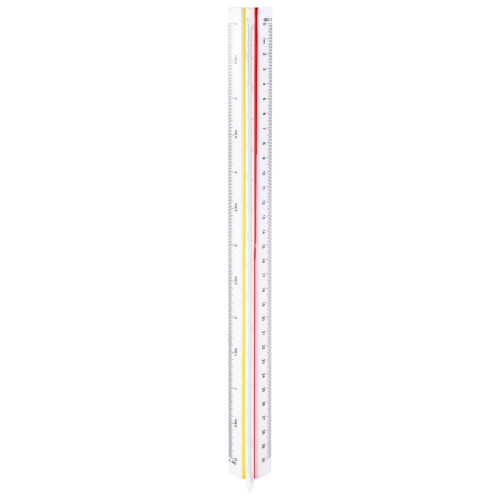 1:20 1:25 1:50 1:75 1:100 1:125 Plastic Triangular Scale Ruler 2