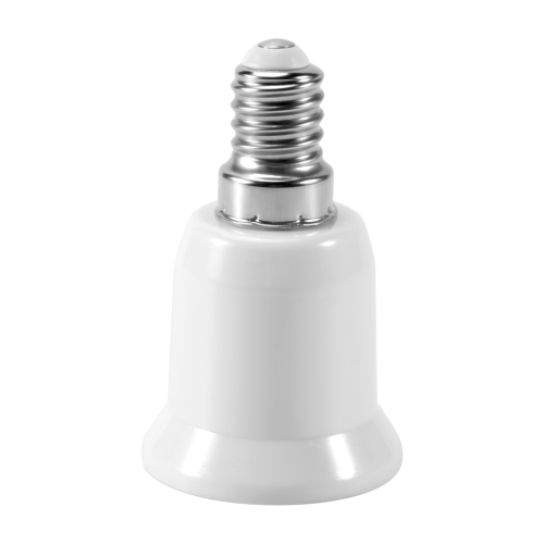 E14 to E27 Extend Base LED CFL Light Bulb Lamp Adapter Converter Screw Socket 1