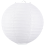 White Chinese/Japanese Paper Lantern/Lamp 8" Diameter 3